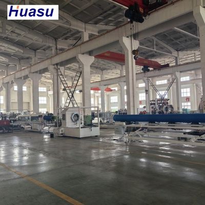 DWC Corrugated Pipe Production Line For Underground Sewage Pipe Manufacturing