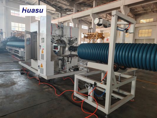 Double Wall Corrugated Pipe Making Machine with 32-1600mm Pipe Diameter, Siemens PLC System, and Vacuum Forming