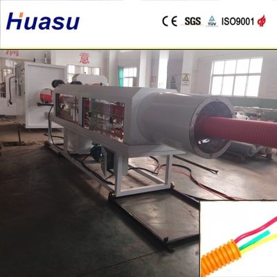 Water Supply Double Wall Corrugated Pipe Extrusion Line