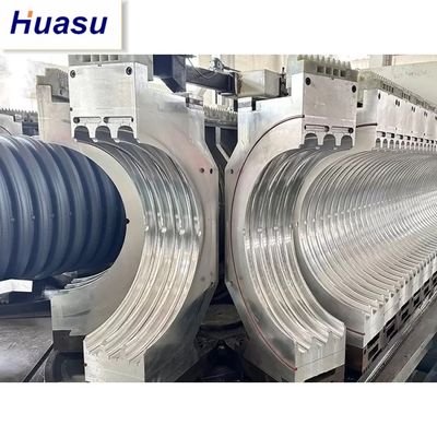 DWC Corrugated Pipe Production Line For Underground Sewage Pipe Manufacturing