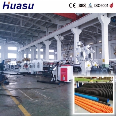 HDPE Pipe Extrusion Line 32-1600mm Diameter 60-2000kg/h Capacity