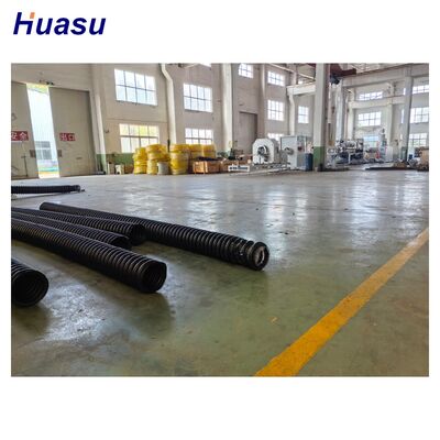 DWC Double Wall Corrugated Pipe Extrusion Line, Air Cooling For Cable & Drainage Application