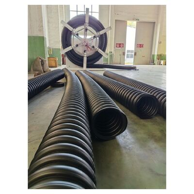 32mm to 1600mm Pipe Diameter Range HDPE Pipe Extrusion Line with Air Cooling and Water Cooling Featuring Siemens PLC Control