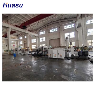 Water Supply HDPE Pipe Extrusion Line Air Cooling And Water Cooling Making Plastic Corrugated Pipe Products Long Lasting