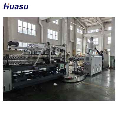 Full Automatic Corrugated Pipe Extrusion Line for HDPE with 100kg/h - 2000kg/h Capacity and 32mm - 1600mm Pipe ID