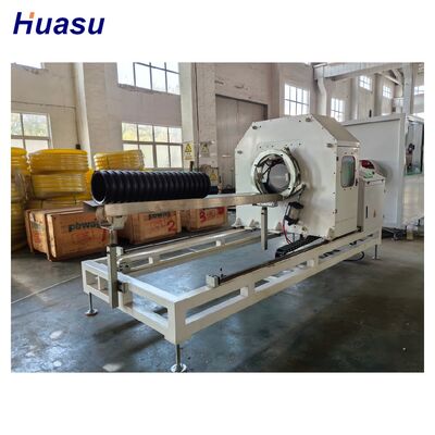 Corrugated Pipe Extrusion Line with Air Cooling And Water Cooling Systems Featuring PLC Control With Touch Screen for 32-1600mm Pipe Diameter