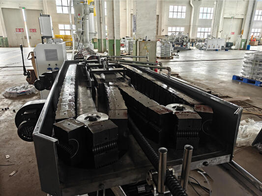 Full Automatic Single Wall Corrugated Pipe Extrusion Line with Water Cooling and Siemens Motor for High-Speed Production
