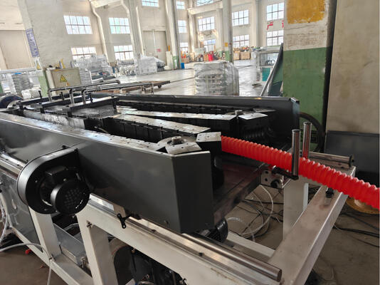Siemens Electrical Parts Double Wall Corrugated Pipe Extrusion Line with Absolutely High Output and Single-screw Design