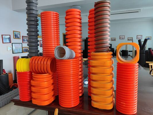 PE PP PVC MPP Single Double Corrugated Pipe Extrusion Line With Differentiated Custmized Pipe 