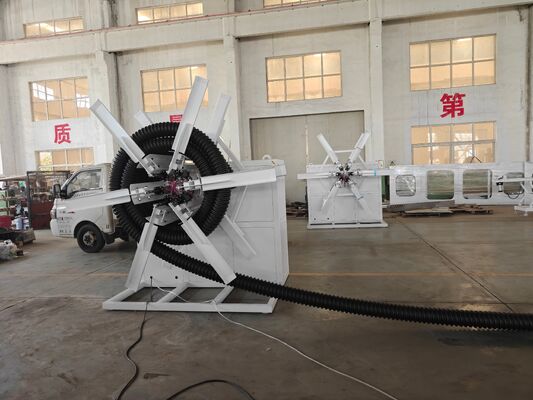 Single Screw Single Wall Corrugated Pipe Extrusion Line Ensuring Plastic Pipe Production Workflow