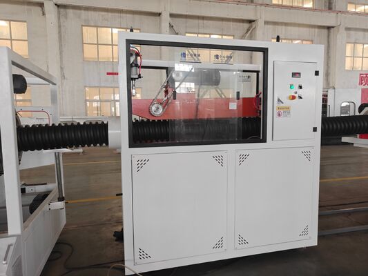 High Quality Single Wall Corrugated Pipe Extrusion Line Providing Pipe Machine Extrusion Process