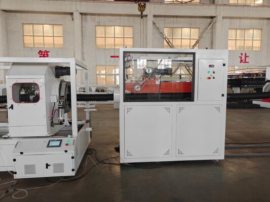 High Quality Single Wall Corrugated Pipe Extrusion Line Providing Pipe Machine Extrusion Process