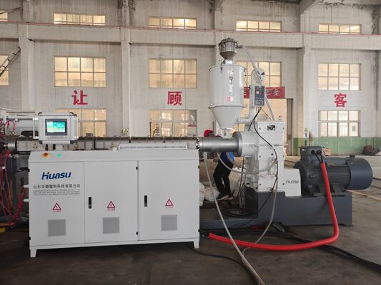 Single Double Wall Corrugated Pipe Production Line Using 38CrMoAlA Barrel Material for and Continuous Operation