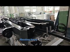 PE 110 একক প্রাচীরের তরঙ্গযুক্ত পাইপ এক্সট্রুশন লাইন