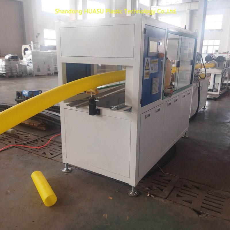 ১০০-১০০০ কিলোওয়াট উৎপাদন ক্ষমতা, পিএলসি কন্ট্রোল এবং জল শীতল বা বায়ু শীতলকরণের সাথে উত্তোলিত পাইপ এক্সট্রুশন মেশিন আপগ্রেড করুন