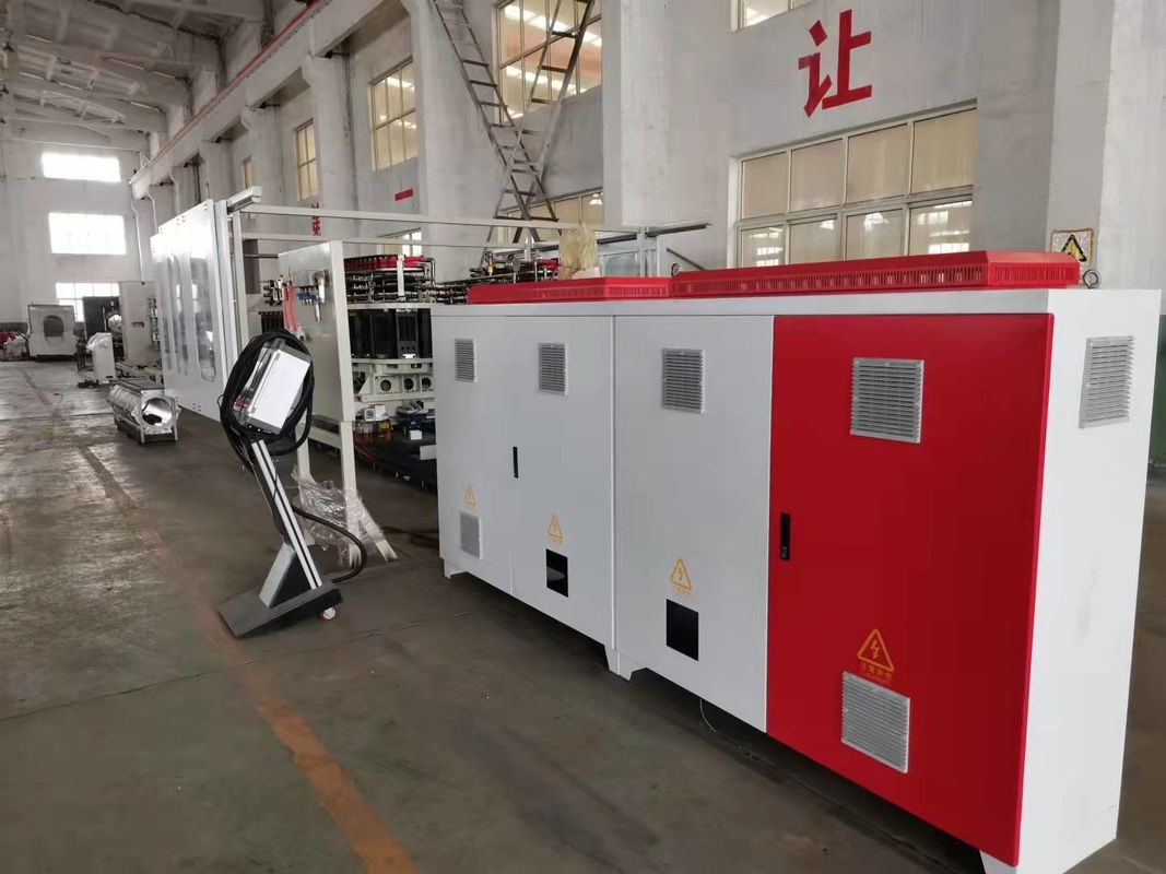 সিমেন্স পিএলসি নিয়ন্ত্রিত নলাকার পাইপ এক্সট্রুশন লাইন উৎপাদন মেশিন 0.4-0.7 মিমি এর নাইট্রাইডিং গভীরতা সঙ্গে