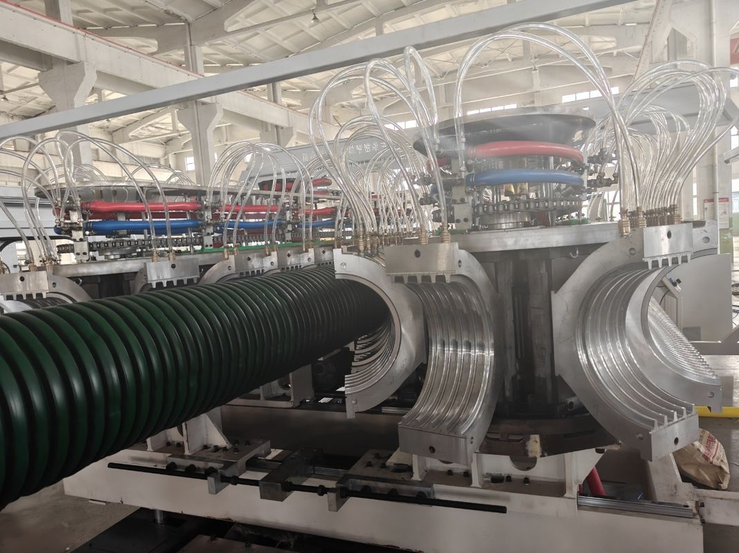 100-1500MM ওয়াটার পাইপ ব্যাসার্ধ পিভিসি পাইপ এক্সট্রুশন লাইন উৎপাদন মেশিন উচ্চ গতির
