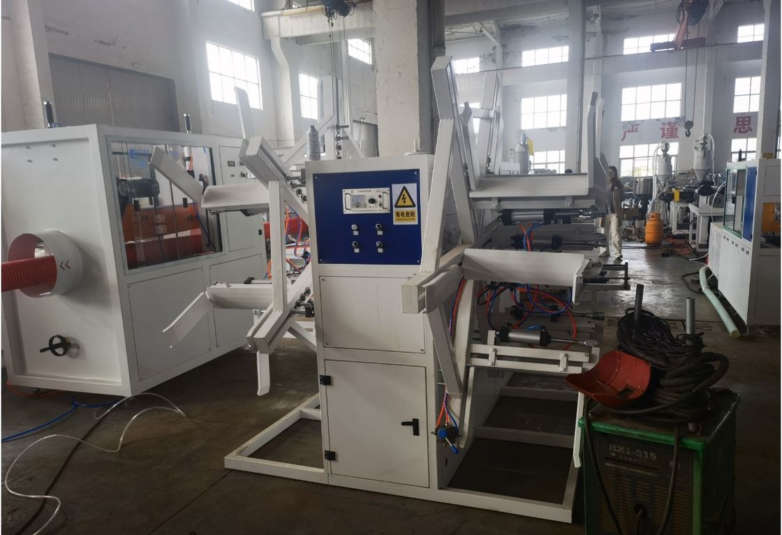 কাস্টমাইজযোগ্য ডাবল ওয়াল ঘূর্ণায়মান পাইপ এক্সট্রুশন লাইন