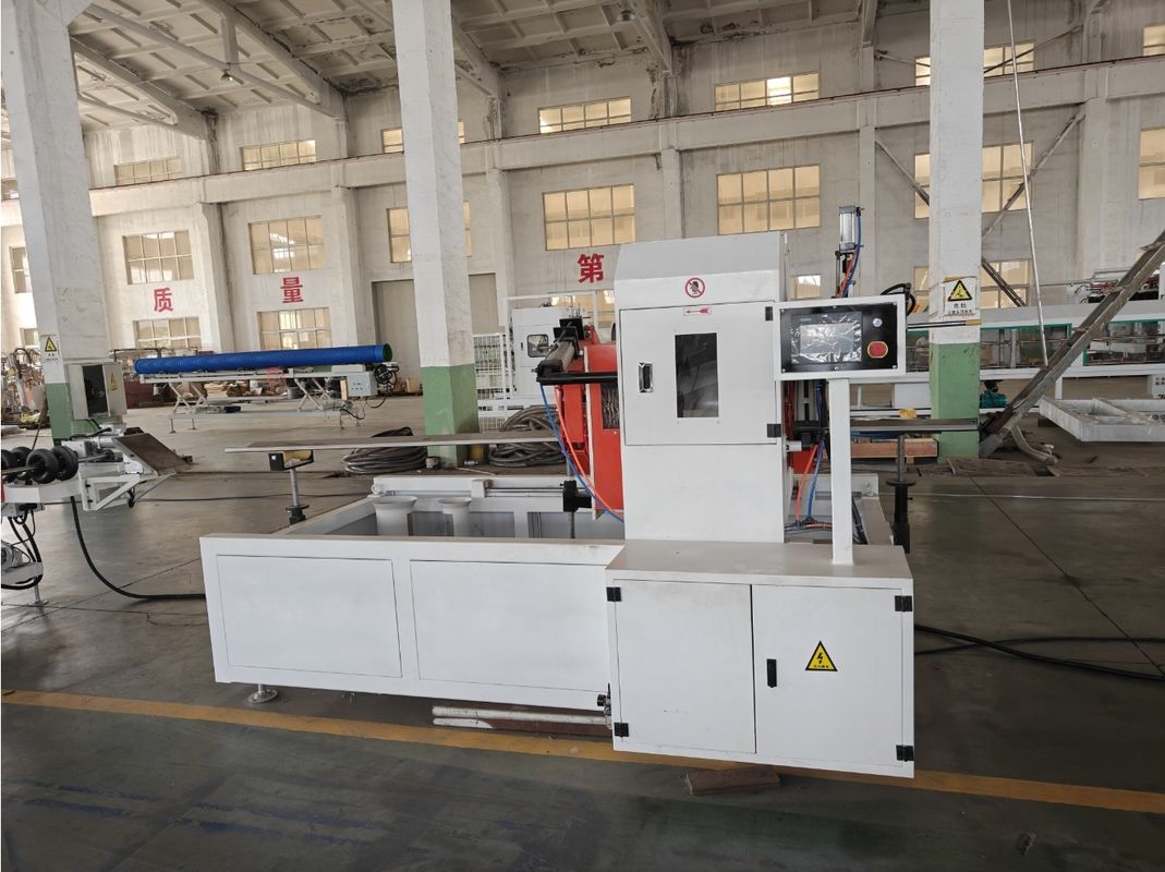 অ্যালুমিনিয়াম খাদ ছাঁচ উপাদান এবং স্নাইডার কন্টাক্টর সহ কাস্টমাইজযোগ্য ডাবল ওয়াল ঢেউতোলা পাইপ এক্সট্রুশন লাইন