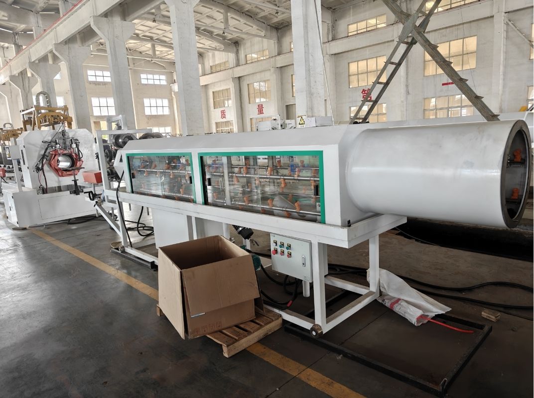 কাস্টমাইজযোগ্য ডাবল ওয়াল গ্লোবাল পাইপ টেকসই এইচডিপিই পাইপ মেশিন জন্য পাইপ ব্যাসার্ধ পরিসীমা 32mm-1600mm