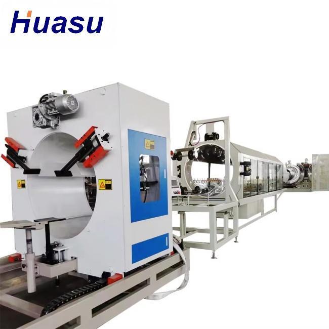 শঙ্কুযুক্ত যমজ-স্ক্রু এক্সট্রুডার ডিডব্লিউসি পাইপ এক্সট্রুশন লাইন, যা ৩২-১৬০০মিমি পাইপ ব্যাস এবং ৬০-২০০০ কেজি/ঘণ্টা ক্ষমতা সম্পন্ন