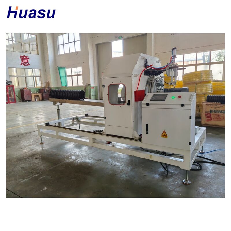 হাই প্রোডাকটিভিটি অটোমেটিক কম্পিউটারাইজড এইচডিপিই পাইপ এক্সট্রুশন লাইন সিমেন্স পিএলসি নিয়ন্ত্রণ সহ