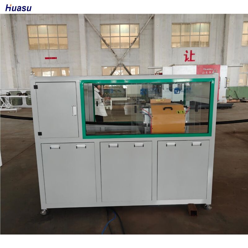 স্বয়ংক্রিয়ভাবে করুগেশন পাইপ উত্পাদনের জন্য 400-1000 ক্ষমতা এবং 16mm-1600mm পাইপ ব্যাসার্ধের রেঞ্জ সহ একক প্রাচীরের করুগেটেড পাইপ এক্সট্রুশন লাইন