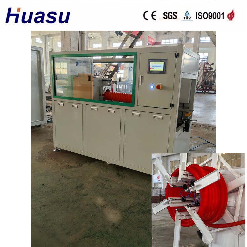 ডাবল ওয়াল ঘূর্ণায়মান পাইপ মেশিন 60-2000kg/h আউটপুট সঙ্গে জল হাতা উপাদান ইস্পাত এবং পিএলসি রিমোট কন্ট্রোল বৈশিষ্ট্য