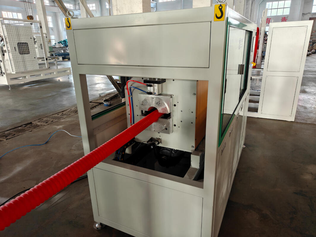 জল শীতলকরণ একক প্রাচীর তরঙ্গযুক্ত পাইপ এক্সট্রুশন লাইন সিমেন্স প্রধান মোটর সঙ্গে অবিচ্ছিন্ন অপারেশন জন্য