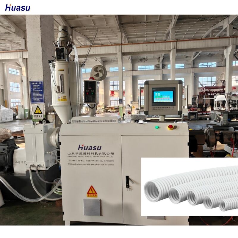 Computerized Single Wall Corrugated Pipe Extrusion Line Featuring Automatic Grade and 1 Year Waranty Time for Consistent