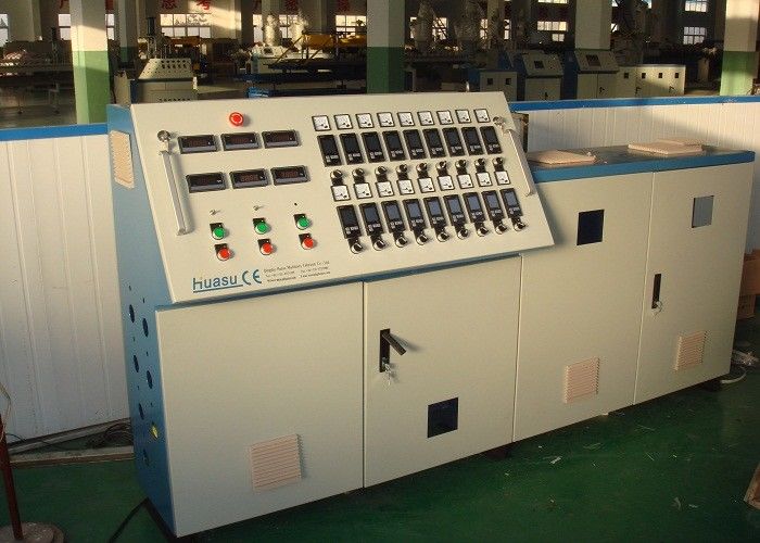 উচ্চ কার্যকর PE / পিপি সর্পিল পাইপ এক্সট্রুশন লাইন SQ63-250 সর্পিল ঢালাই পাইপ মেশিন