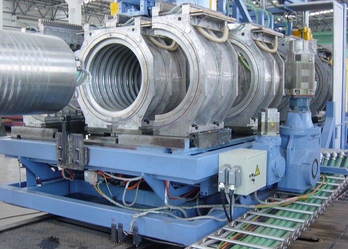 একা স্ক্রু পিভিসি পাইপ উত্পাদনের লাইন SBG1000 ডাবল ওয়াল পিভিসি পাইপ ছাঁচনির্মাণ মেশিন