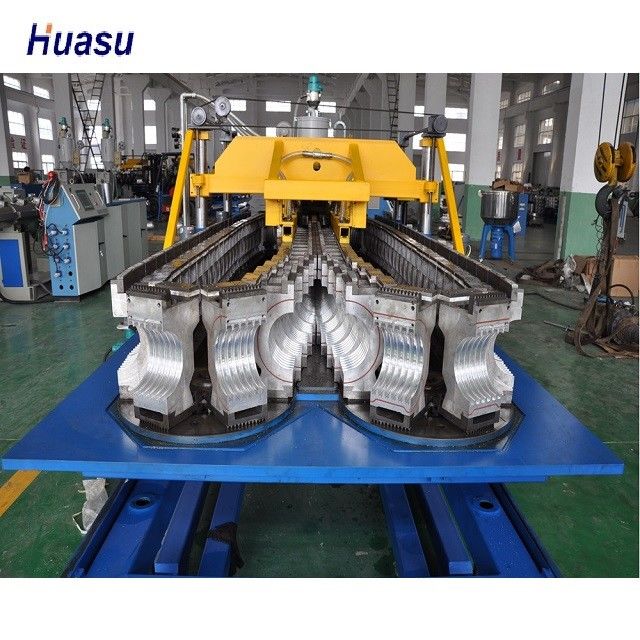 9 মিমি 20 কেজি / এইচ একক ওয়াল rugেউখেলান পাইপ উত্পাদন লাইন