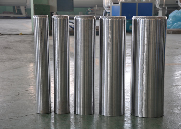 250 মিমি পাইপের জন্য 80 কেজি / এইচ পিভিসি এইচডিপিই rugেউখেলানযুক্ত মেকিং মেশিন