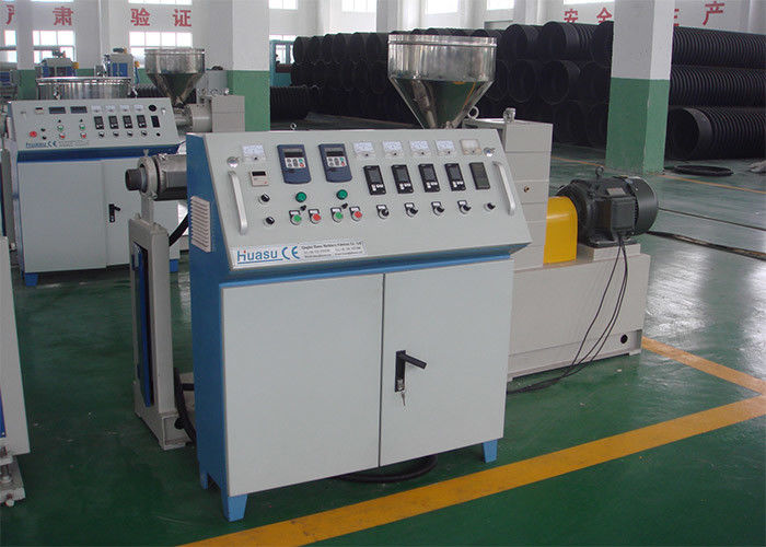 পিভিসি / পিই / পিপি একক প্রাচীর rugেউখেলান পাইপ এক্সট্রুশন লাইন rugেউখেলান পাইপ টিউব / পায়ের পাতার মোজাবিশেষ