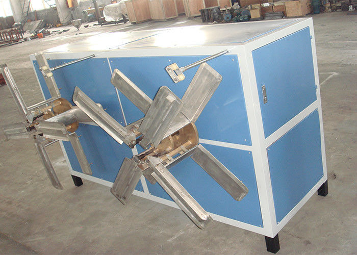 PE পিপি পিভিসি একক প্রাচীর ঢেউতোলা পাইপ এক্সট্রুশন লাইন স্ট্যান্ডার্ড গতি