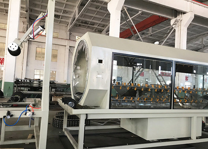 500mm Id ডাবল ওয়াল প্লাস্টিক ঢেউতোলা পাইপ প্ল্যান্ট Dwc পাইপ প্ল্যান্ট