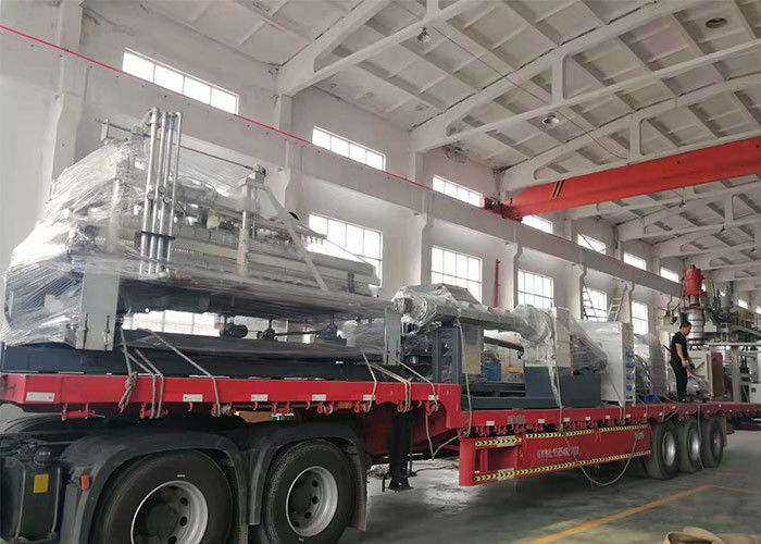 HDPE/PP/PVC DWC পাইপ মেকিং মেশিন / ডাবল ওয়াল ঢেউতোলা পাইপ এক্সট্রুশন লাইন