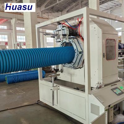 Double Wall Corrugated Pipe Extrusion Line Unique For Dual Wall Pipe Production Line