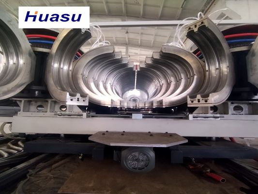 32-1600mm PVC Corrugated Pipe Extrusion Line with Complete Inner Cooling System and Vacuum Forming
