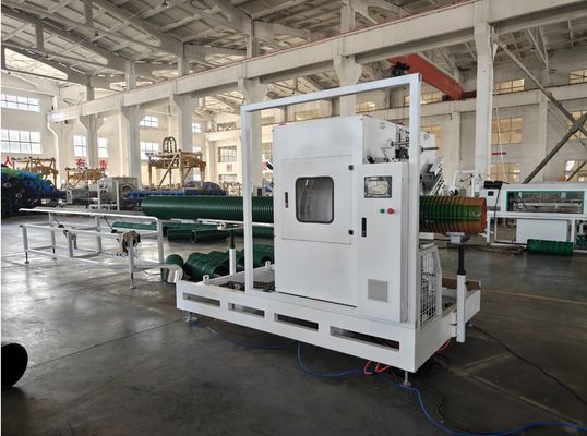 Twin Screw Extruder Durable Pvc Pipe Extrusion Line For Water Drainage