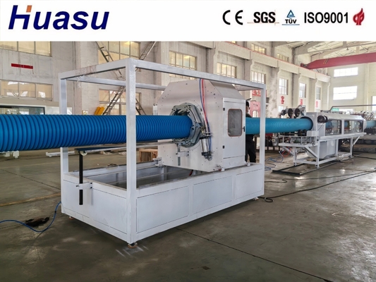 Siemens PLC HDPE Pipe Extrusion Line 500-2000Kg/h Capacity