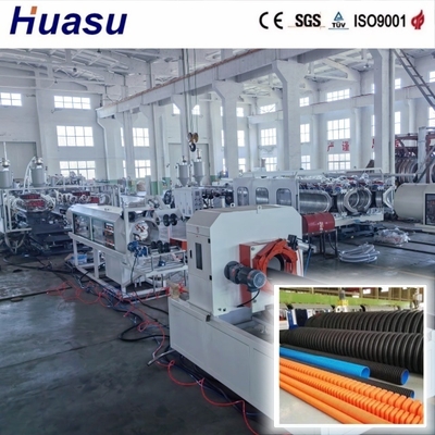 HDPE Double Wall Corrugated Pipe Machine 32-1600mm Fully Automated