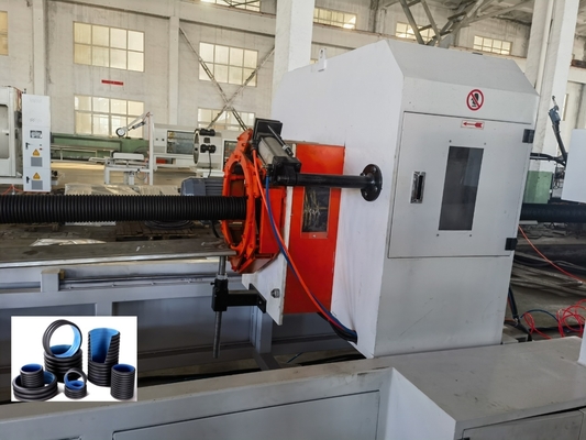 Double Wall Corrugated Pipe Extrusion Line 63mm with Auto Feeding
