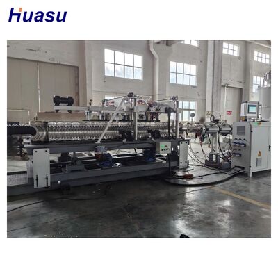 32mm to 1600mm Pipe Diameter Range HDPE Pipe Extrusion Line with Air Cooling and Water Cooling Featuring Siemens PLC Control