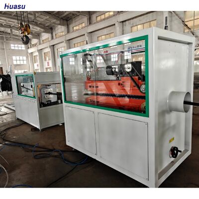Full Automatic Single Wall Corrugated Pipe Extrusion Line with Water Cooling and Siemens Motor for High-Speed Production