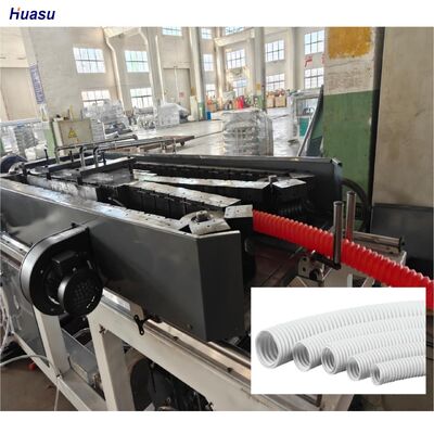 Extrusion Line HDPE PP PVC Double Wall Corrugated Pipe Machine Designed For High Precision Plastic Pipe Manufacturing
