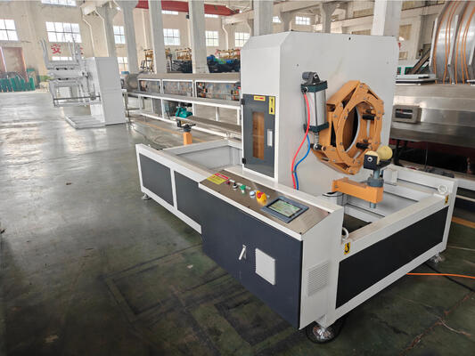 Non dust Cutting Spiral Pipe Extrusion Line Featuring Semi automatic to Fully Automatic Options for Workflow Management
