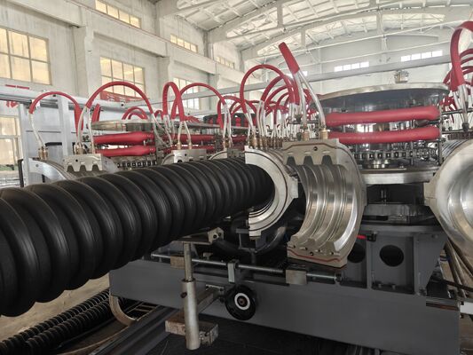 Single Wall Corrugated Pipe Machine Corrugated Pipe Extrusion Line Suitable for Production of PVC PE MPP HDPE PP Pipes