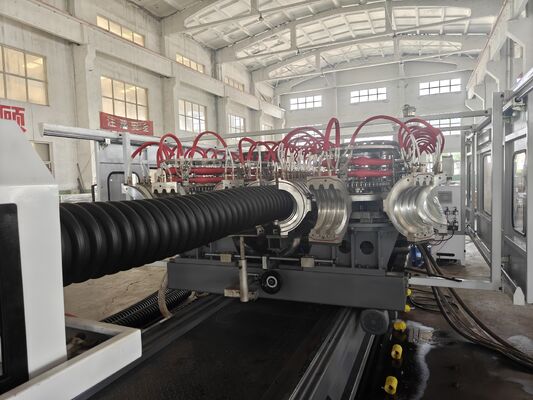 Single Wall Corrugated Pipe Machine Corrugated Pipe Extrusion Line Suitable for Production of PVC PE MPP HDPE PP Pipes
